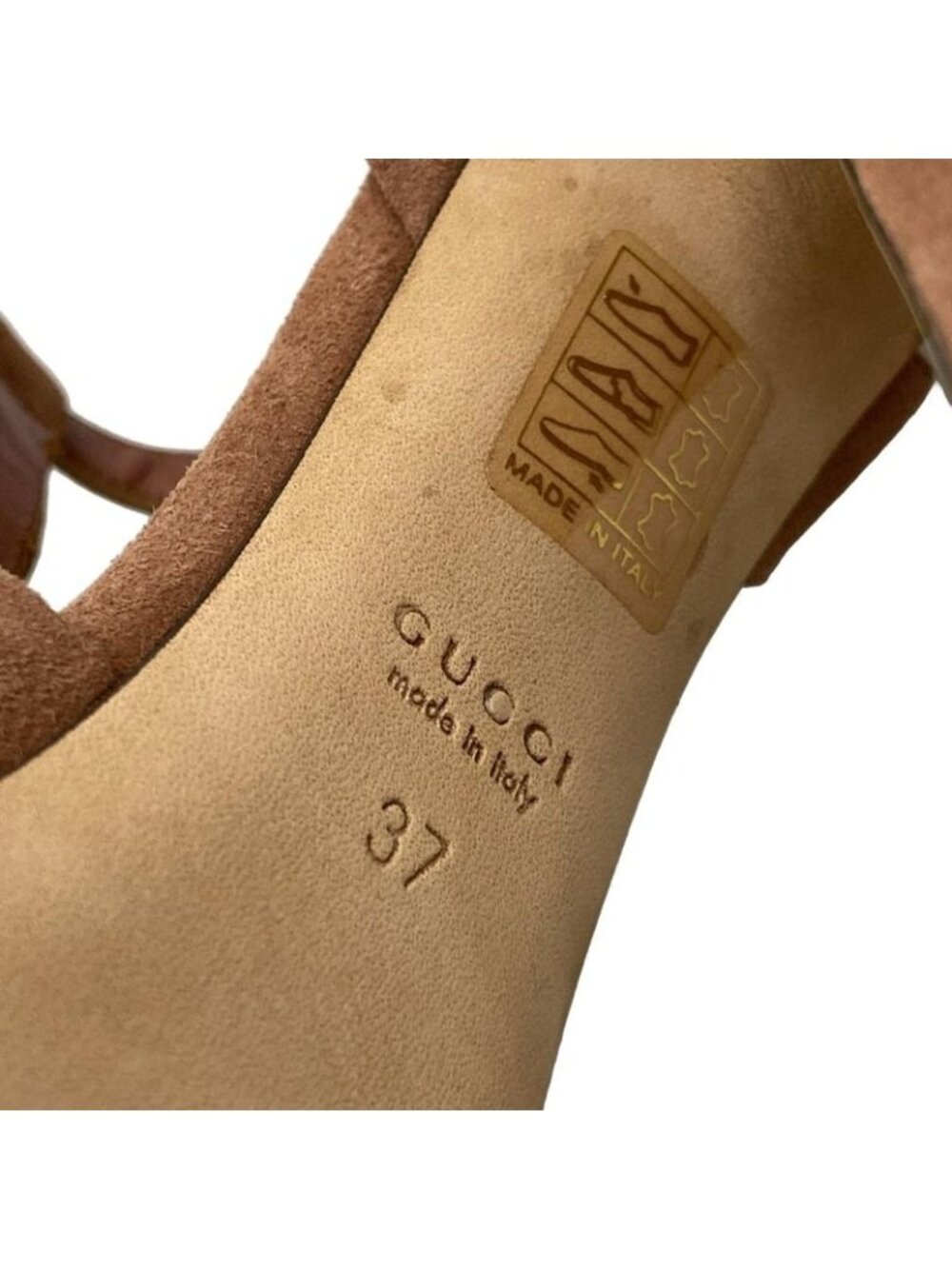 Gucci Sandals 37 Pink Rhinestone - Picture 10 of 10